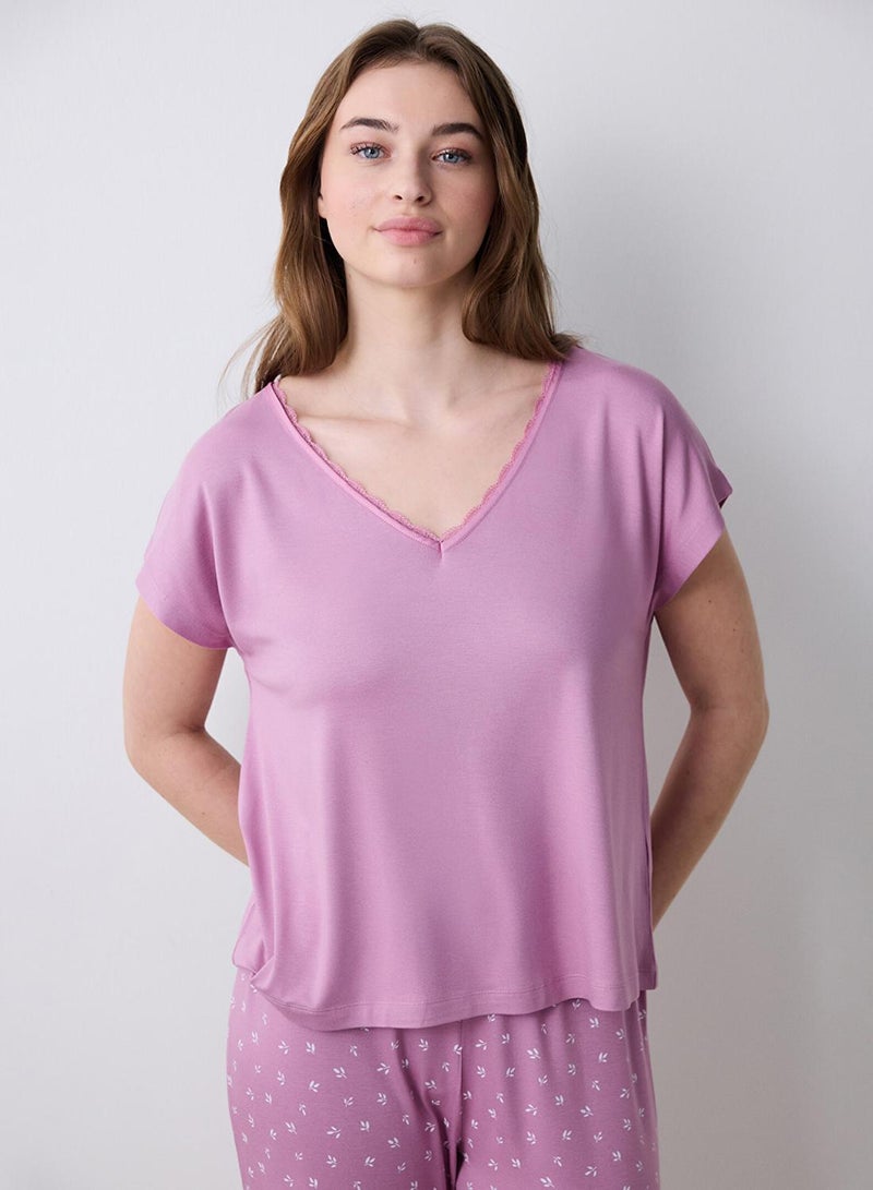 Penti Alia Soft Lilac Pyjama Set - Image 2