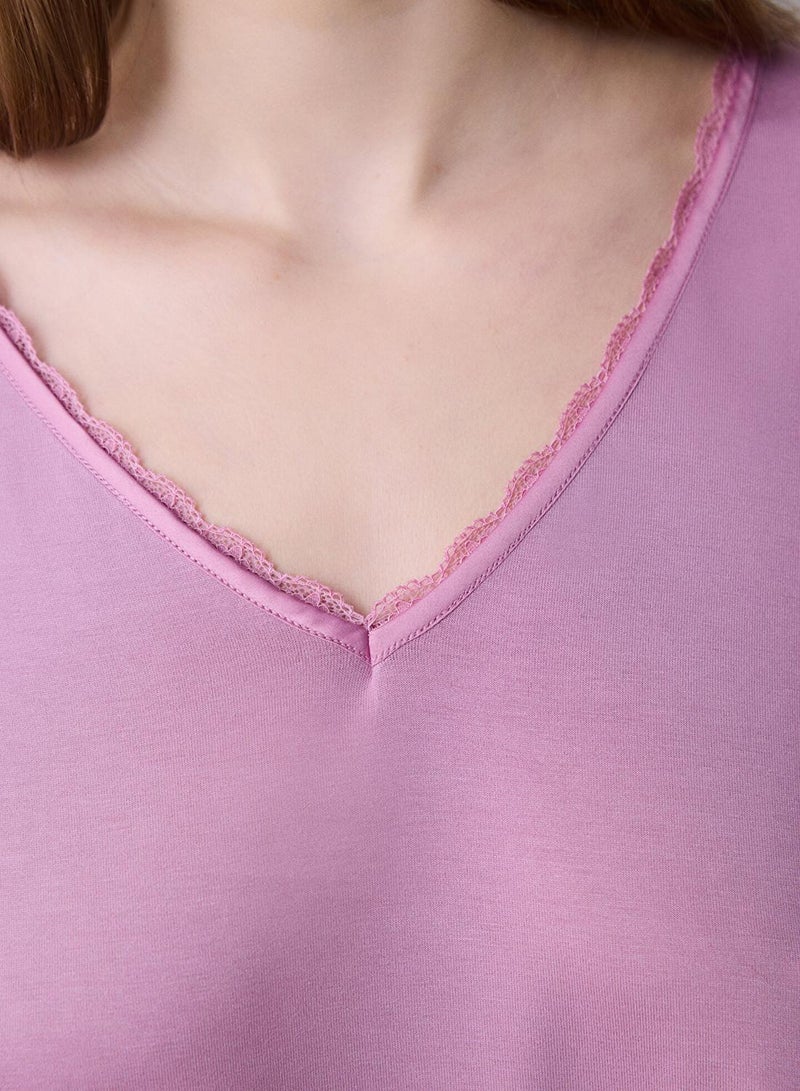 Penti Alia Soft Lilac Pyjama Set - Image 3