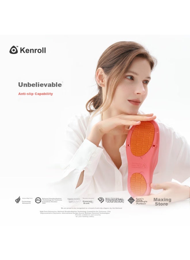 Kenroll Professional Non-slip Slippers, Bathroom Lightweight Odorless Shower Breathable Home Shoes For Men And Women - Image 2