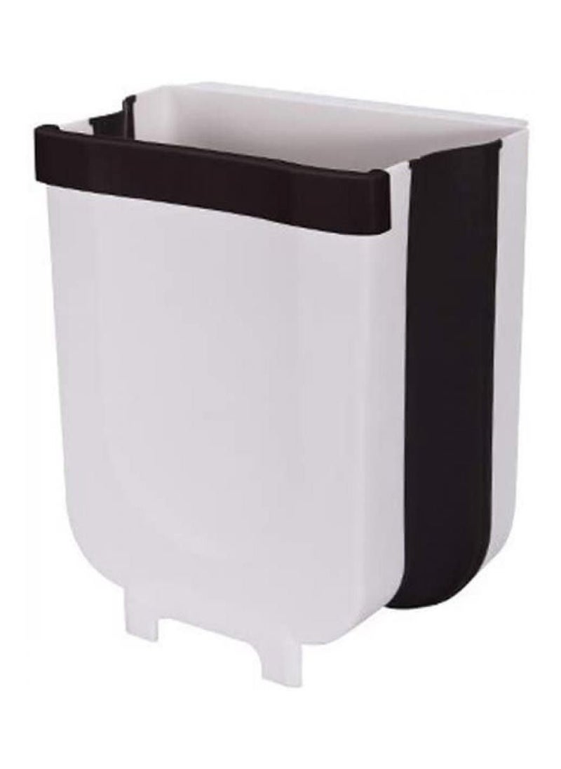 Alissa - Hanging Trash Can,Over The Cabinet Garbage Bin,Collapsible Foldable Door Waste Container Home Office - Image 1