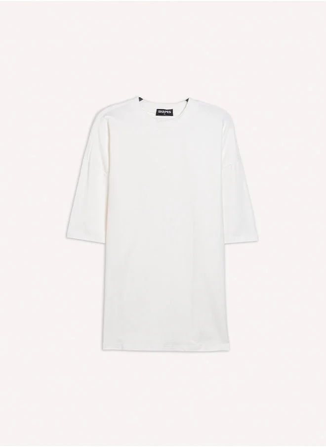 SHAPES MIDWEIGHT COTTON BLEND T-SHIRT