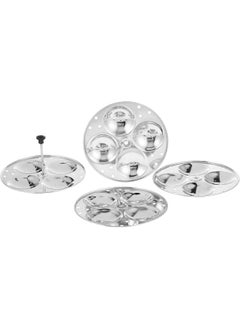 VINOD VINOD 4 LAYER STAINLESS STEEL IDLY STAND, VIC005, IDLI TRAY, IDLI CONTAINER, IDLI PAN, STEAMER STAND, STEAMER INSERT  - Image 4