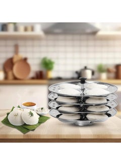 VINOD VINOD 4 LAYER STAINLESS STEEL IDLY STAND, VIC005, IDLI TRAY, IDLI CONTAINER, IDLI PAN, STEAMER STAND, STEAMER INSERT  - Image 5