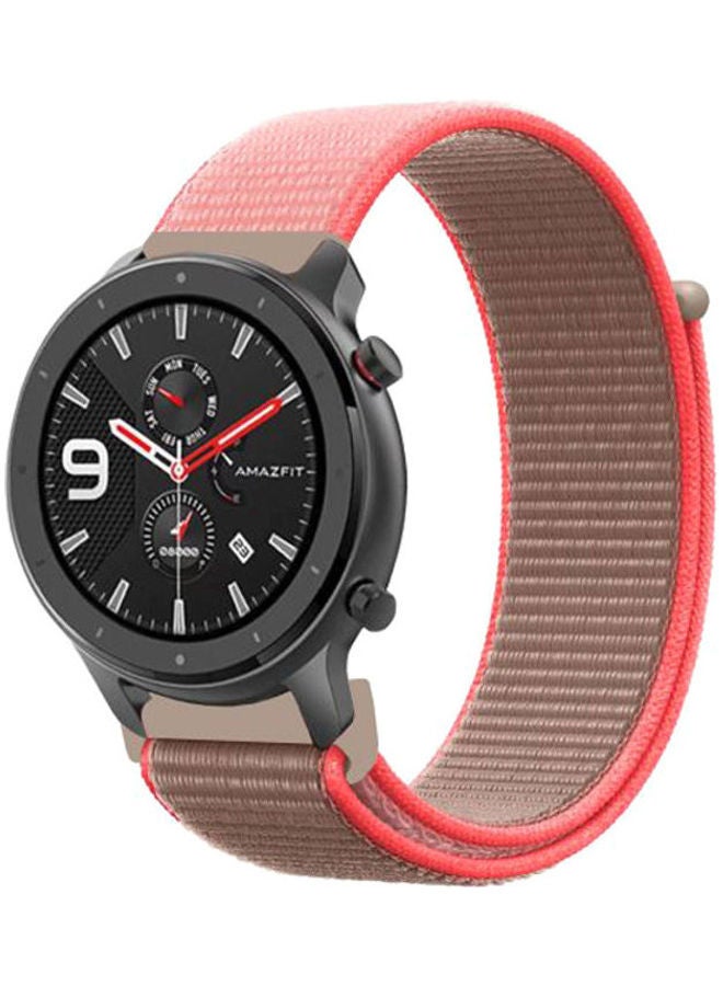 HuHa Replacement Band For Amazfit GTR Smartwatch Pink - Image 1