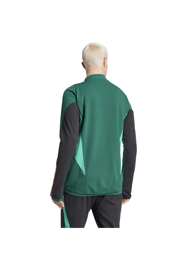 adidas قميص تدريب مانشستر يونايتد العلوي الأخضر للرجال مقاس XS