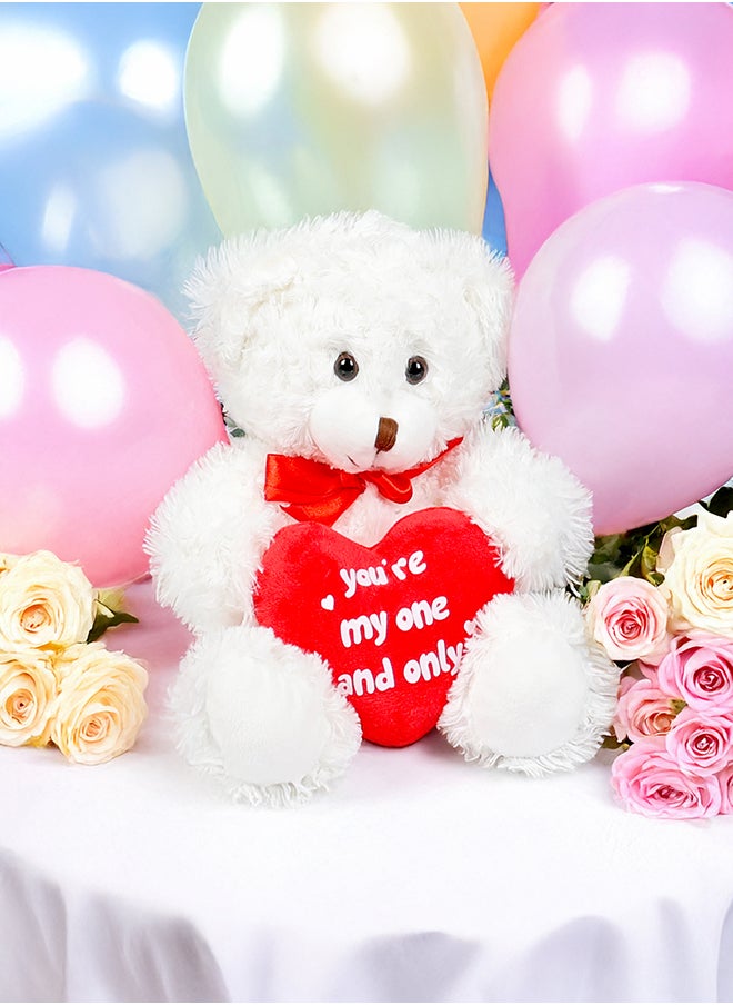 Teddy Bear With Heart, 10″Soft White Stuffed Bear Plush Toy, Valentines Day Gifts For Him And Her,Gifts For Girlfriend Boyfriend - pzsku/ZBA1EF77B2071247F5BE4Z/45/_/1737712142/c2bfa5ab-dba9-4f70-807e-cae07588dbd1