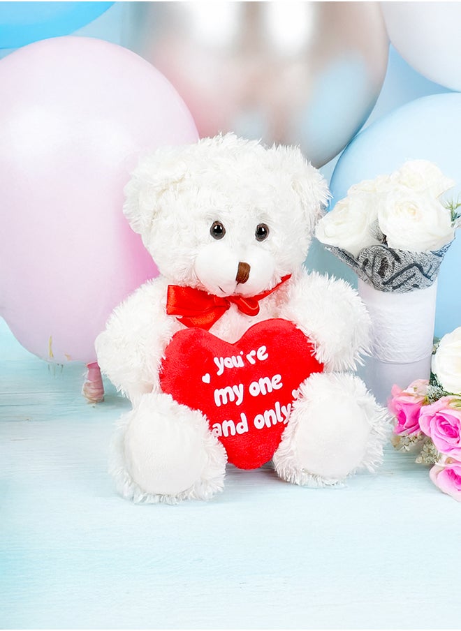 Teddy Bear With Heart, 10″Soft White Stuffed Bear Plush Toy, Valentines Day Gifts For Him And Her,Gifts For Girlfriend Boyfriend - pzsku/ZBA1EF77B2071247F5BE4Z/45/_/1737712143/95a651cd-6bdc-415f-95f4-09d415b62bb0