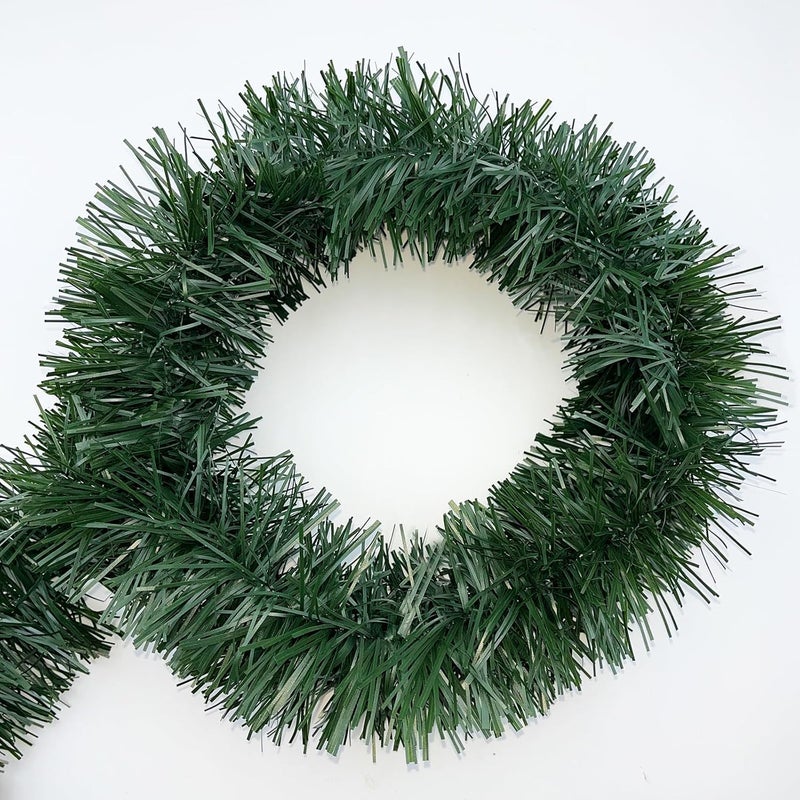 Forty Wings أكاليل عيد الميلاد الخضراء الداكنة 5 قطع لتزيين عيد الميلاد، عناصر تزيين عيد الميلاد، زينة عيد الميلاد، أكاليل لتزيين، إكليل زهور للتزيين - Image 3