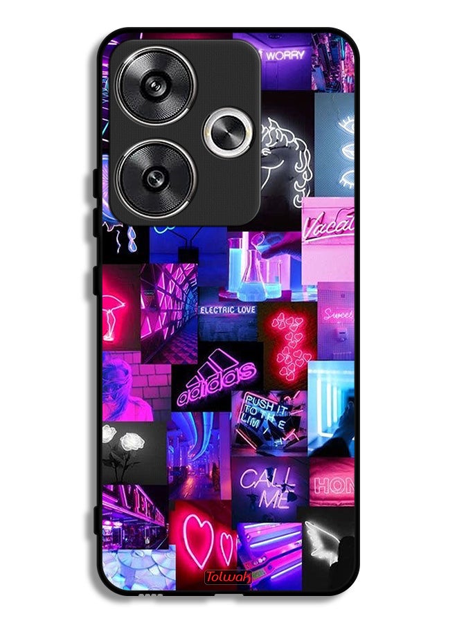 Tolwak Xiaomi Poco F6 5G Protective Case Cover Comic - Image 1