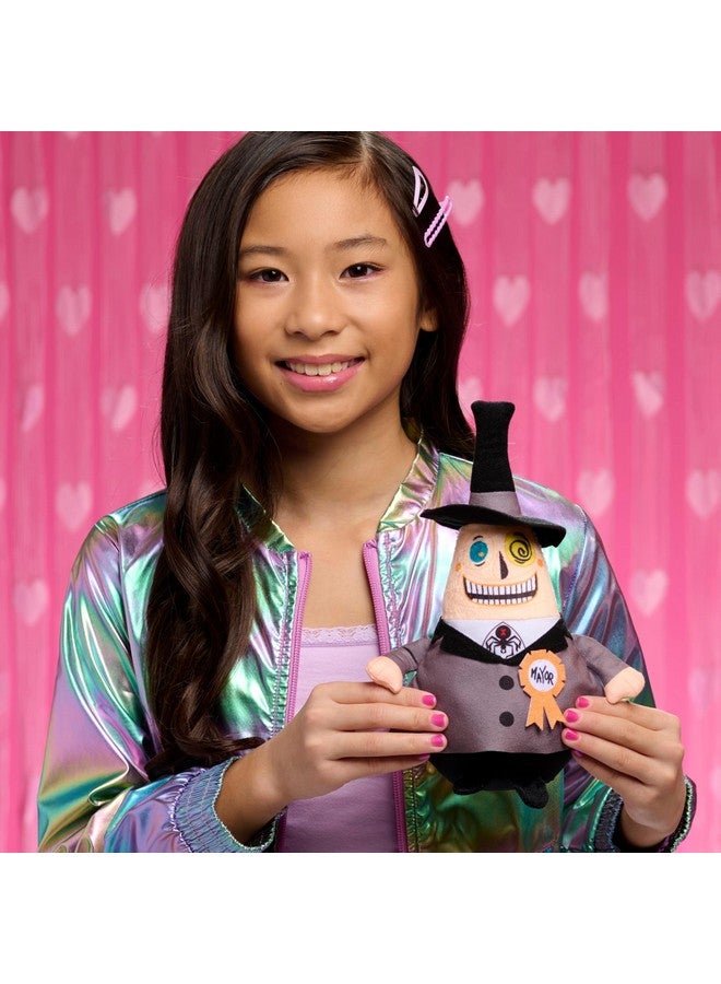 Just Play Disney Tim Burton's The Nightmare Before Christmas Small 8.5-inch Plush Mayor Stuffed Animal, Soft Material, Kids Toys for Ages 3 Up - Image 2