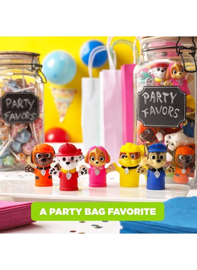 ginsey - Nickelodeon Paw Patrol 10 Piece Finger Puppet Party Favors Educational Bath Toys Story Time Beach Toys Playtime - Image 1