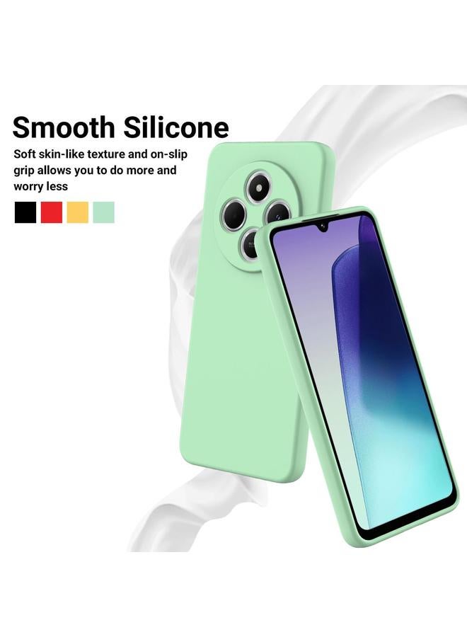 S-TOP Case For Redmi A3 Pro Solid Color Liquid Silicone Dropproof Full Coverage Phone Case - Image 3
