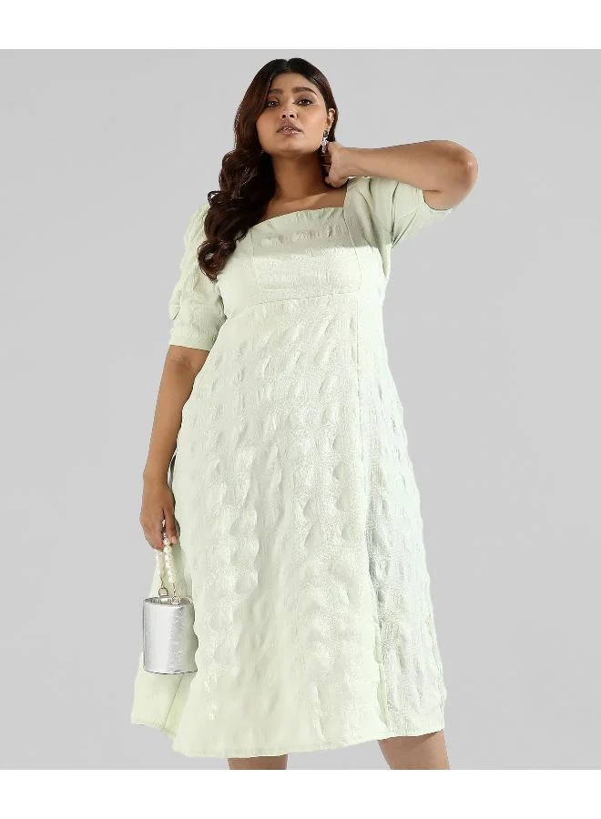 Instafab Plus Instafab Plus Women Solid Side Cut Design Stylish Casual Dresses