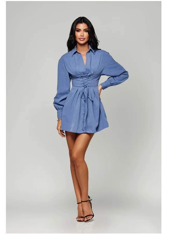 انيتاس Better Days Dress BLUE