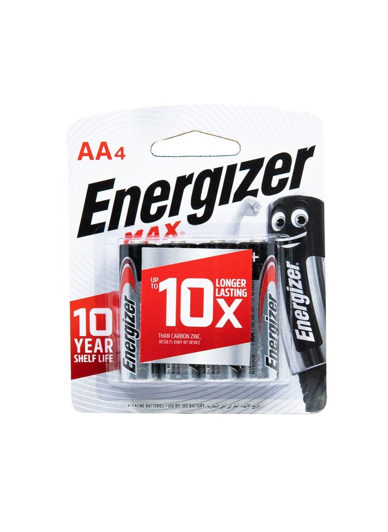 Alkaline Power Seal Aa 4