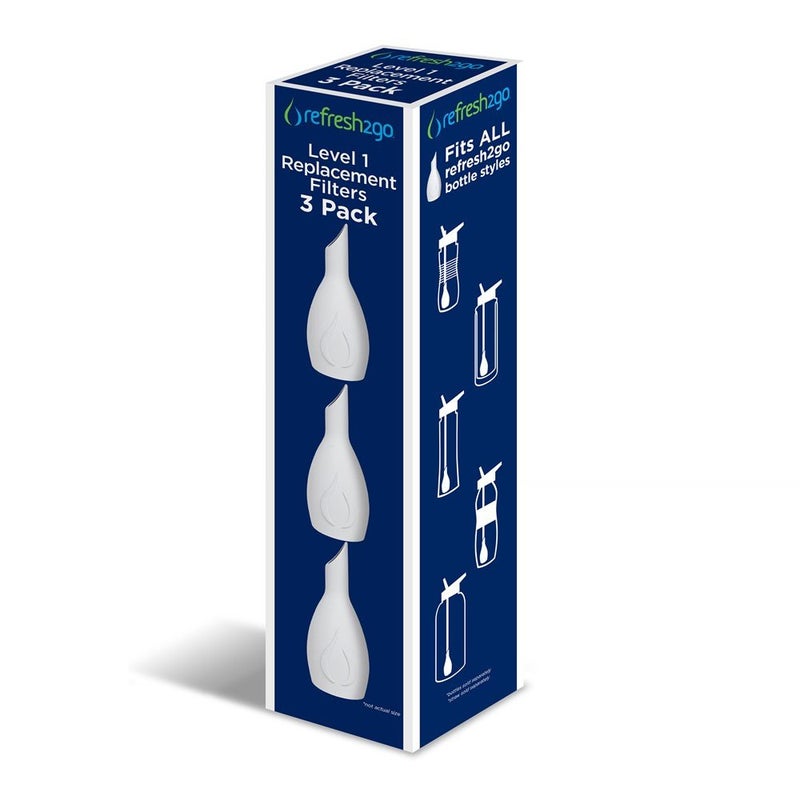 Refresh2go Refresh2go refresh2go Filter Replacements 3Pack 