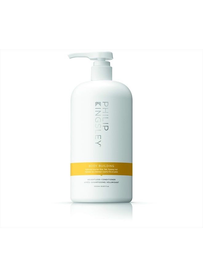 Philip Kingsley Body-Building Weightless Shampoo Volumizing for Fine Limp Flat Flyaway Hair, Adds Volume, Lifts, and Shine, 33.8 oz - Image 1