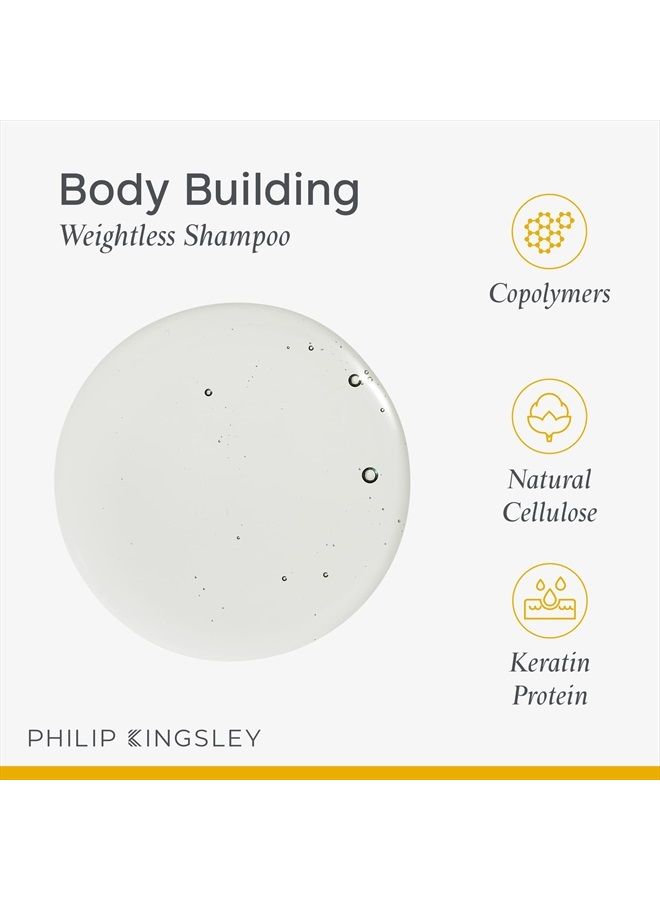 Philip Kingsley Body-Building Weightless Shampoo Volumizing for Fine Limp Flat Flyaway Hair, Adds Volume, Lifts, and Shine, 33.8 oz - Image 3