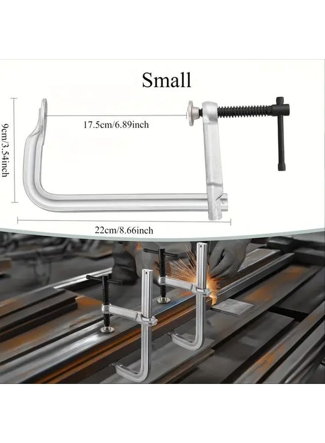 Large F Clamps Drop Forged Steel Bar Clamps for Welding Woodworking Metalworking - Image 5