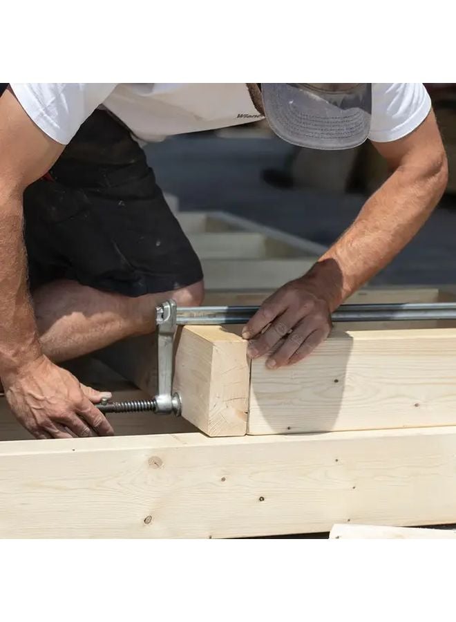 Large F Clamps Drop Forged Steel Bar Clamps for Welding Woodworking Metalworking - Image 4