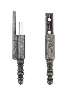 NIBEMINENT 2-Piece Screw On Hinge Silver  - Image 1