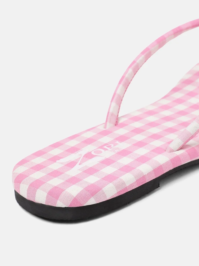 ZORIWORLD  BAHAMAS Floral Pink Summer Flats for Women for Women | Best Price UAE