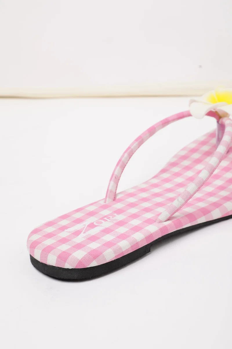 ZORIWORLD  BAHAMAS Floral Pink Summer Flats for Women for Women | Best Price UAE