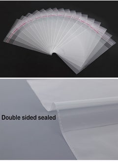 ZCM-HAPPY 200 Piece of Transparent Plastic Cellophane Bags for Packaging, Storing and Travel (20x30cm)  - Image 2