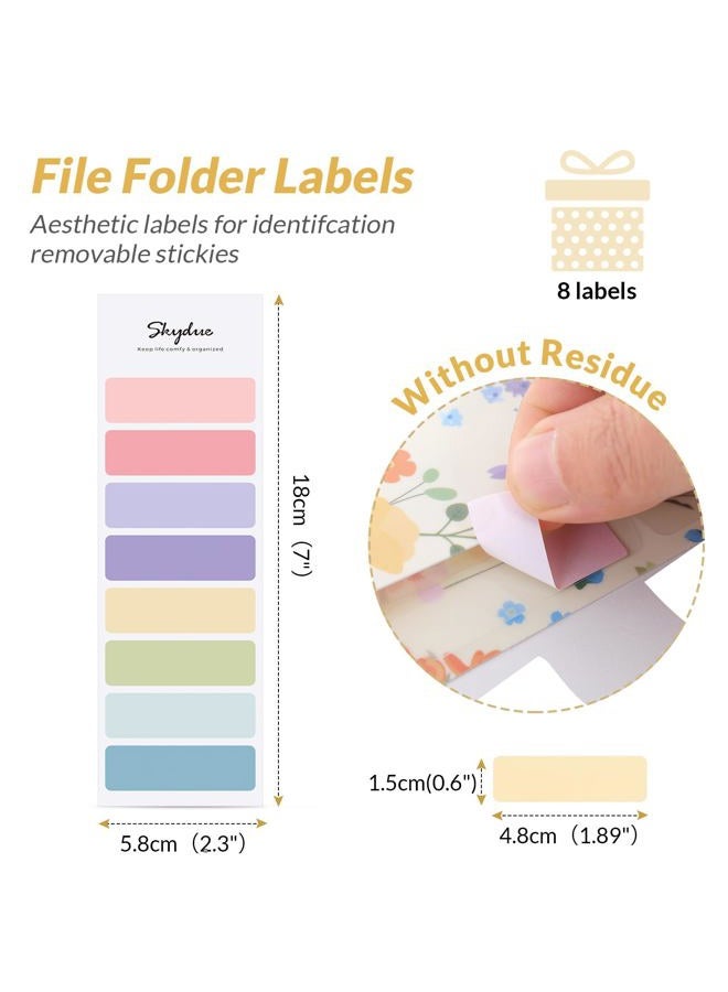 Skydue Expanding File Folder with 5 Pockets, Accordion File Organizer,Portable Receipt Paper Documents Organizer,Letter Size Filing Folder School Office Supplies,Apricot - Image 5