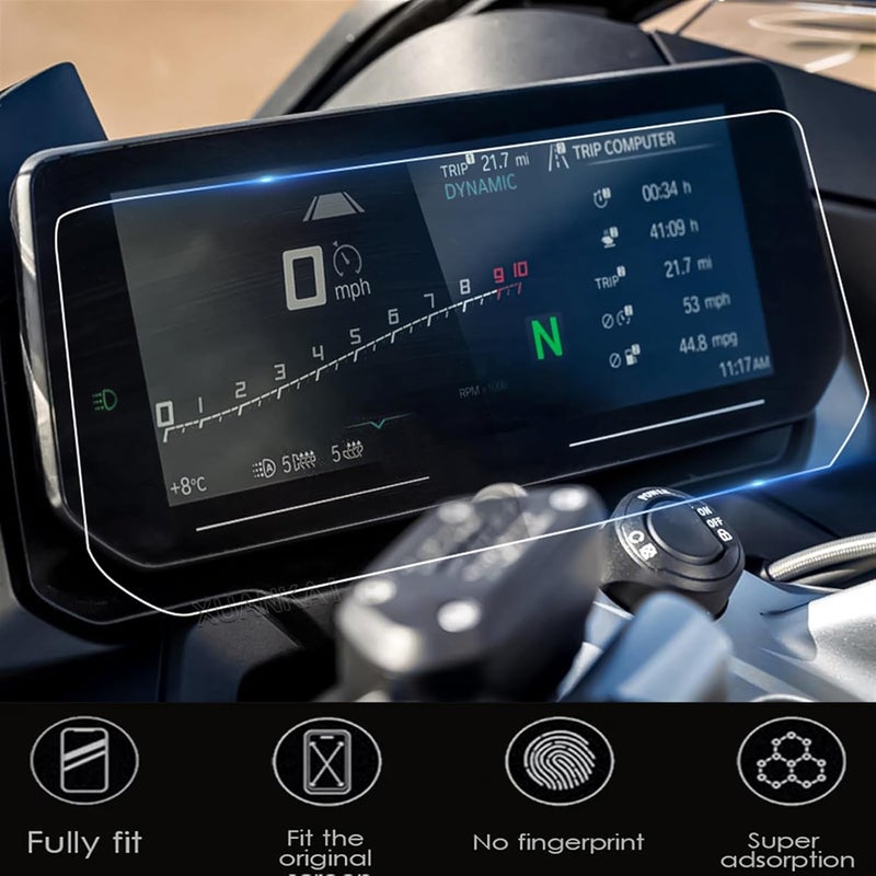 Yurefax Motorcycle Dashboard Screen Protector for R1250RT - Image 3