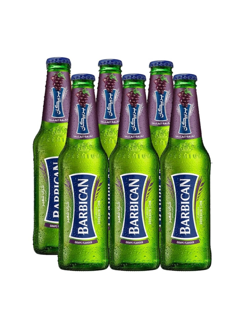 باربيكان مشروب غير كحولي بنكهة العنب 6x330مل - Image 1
