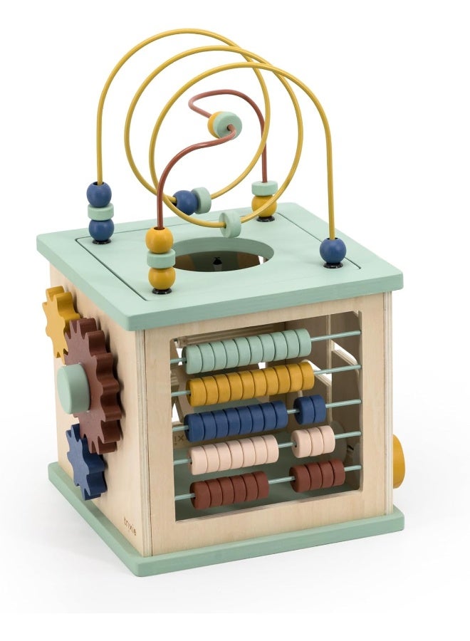 Trixie Wooden 5-in-1 Activity Cube - Image 2