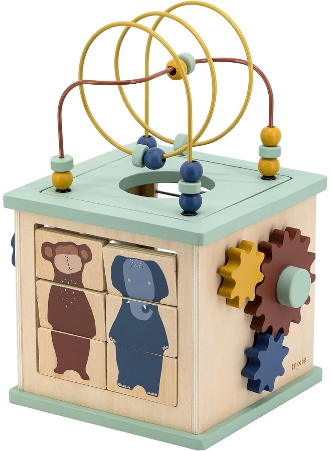 Trixie Wooden 5-in-1 Activity Cube - Image 4
