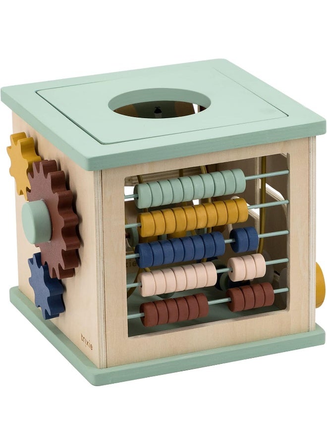 Trixie Wooden 5-in-1 Activity Cube - Image 3