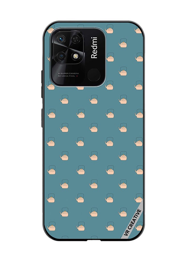 VR CREATIVE Protective Case Cover For Xiaomi Redmi 10C Pattern Of Tea Design Multicolour - Image 1