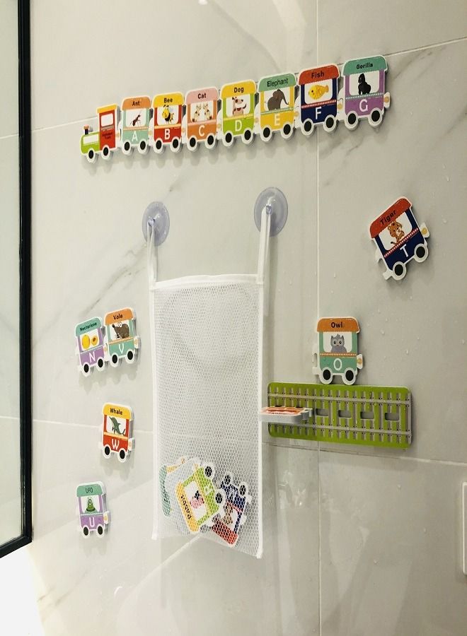 الأبجدية طفل قطار عائم لعبة حمام - Image 3