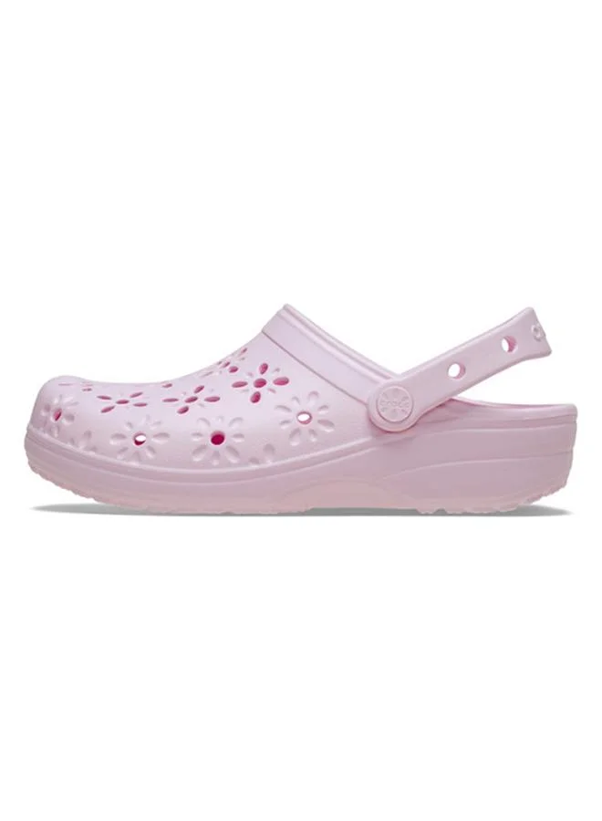 Crocs Classic Floral Cut Out Clog