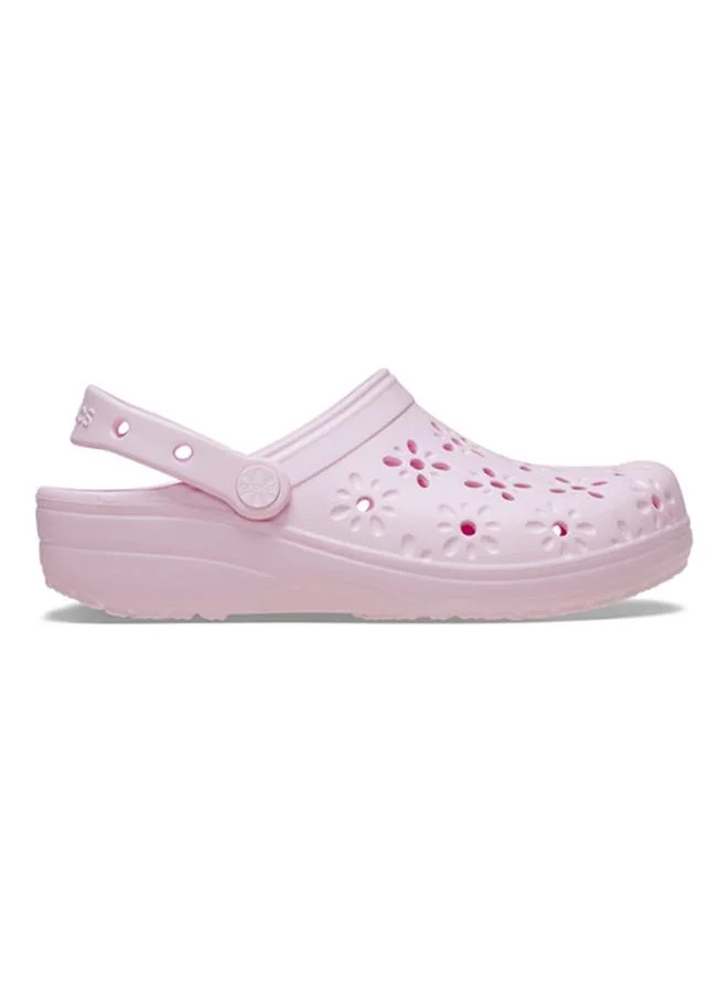 Crocs Classic Floral Cut Out Clog