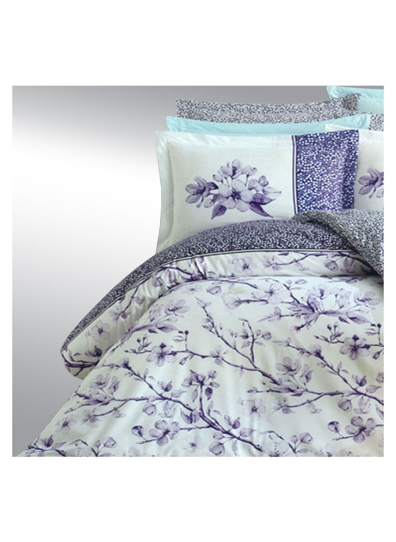 Family Bed - Flat Bed sheet Set 100% Cotton 4 pieces size 240 x 250 cm Model 1020 from Family Bed - Image 1