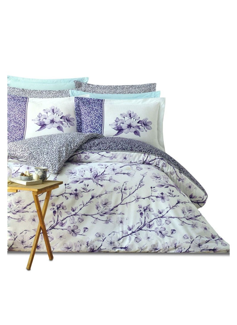 Family Bed - Flat Bed sheet Set 100% Cotton 4 pieces size 240 x 250 cm Model 1020 from Family Bed - Image 1