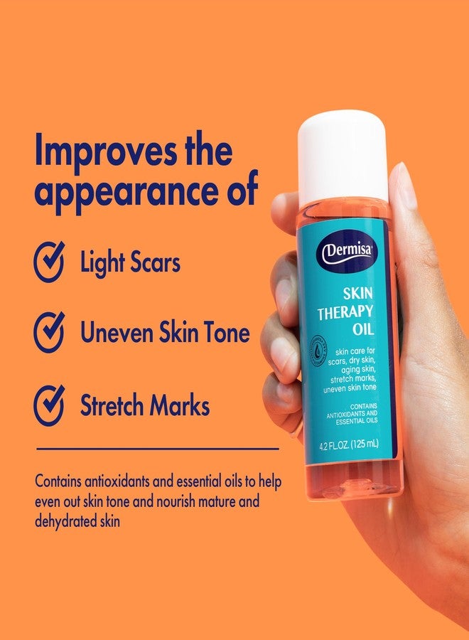 DERMISA زيت علاج البشرة ديرميزا | ترطيب عميق متعدد الأغراض | يحتوي على فيتامين E و A، البابونج، إكليل الجبل، القطيفة، عباد الشمس، مستخلص اللافندر | 4.2 أونصة | عبوة من 1 - Image 2