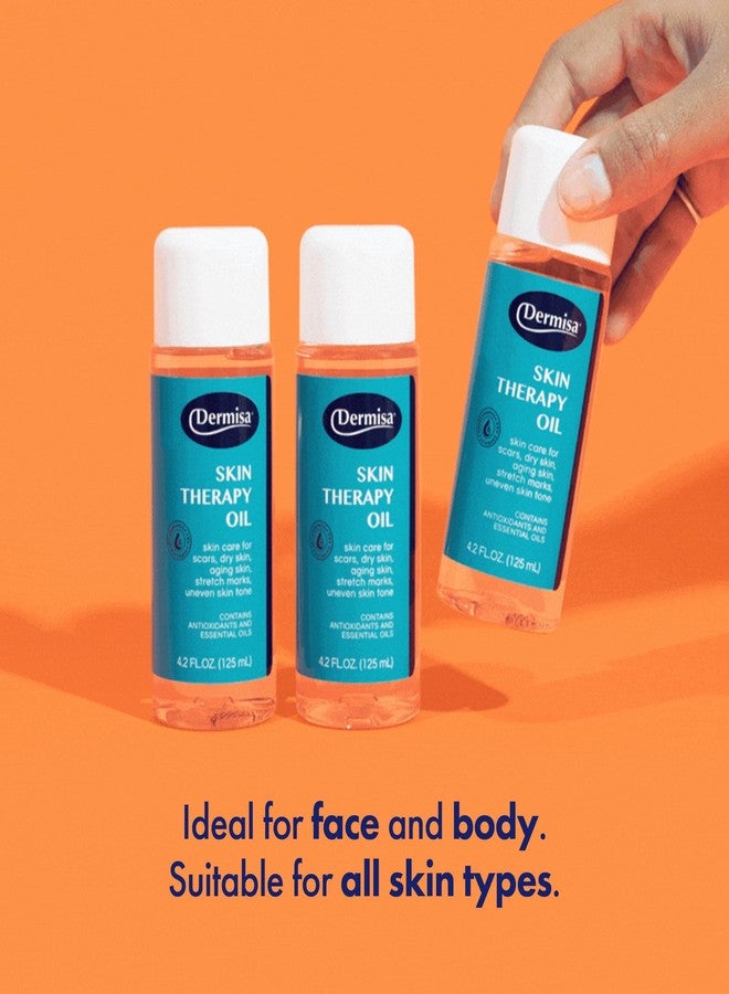 DERMISA زيت علاج البشرة ديرميزا | ترطيب عميق متعدد الأغراض | يحتوي على فيتامين E و A، البابونج، إكليل الجبل، القطيفة، عباد الشمس، مستخلص اللافندر | 4.2 أونصة | عبوة من 1 - Image 4