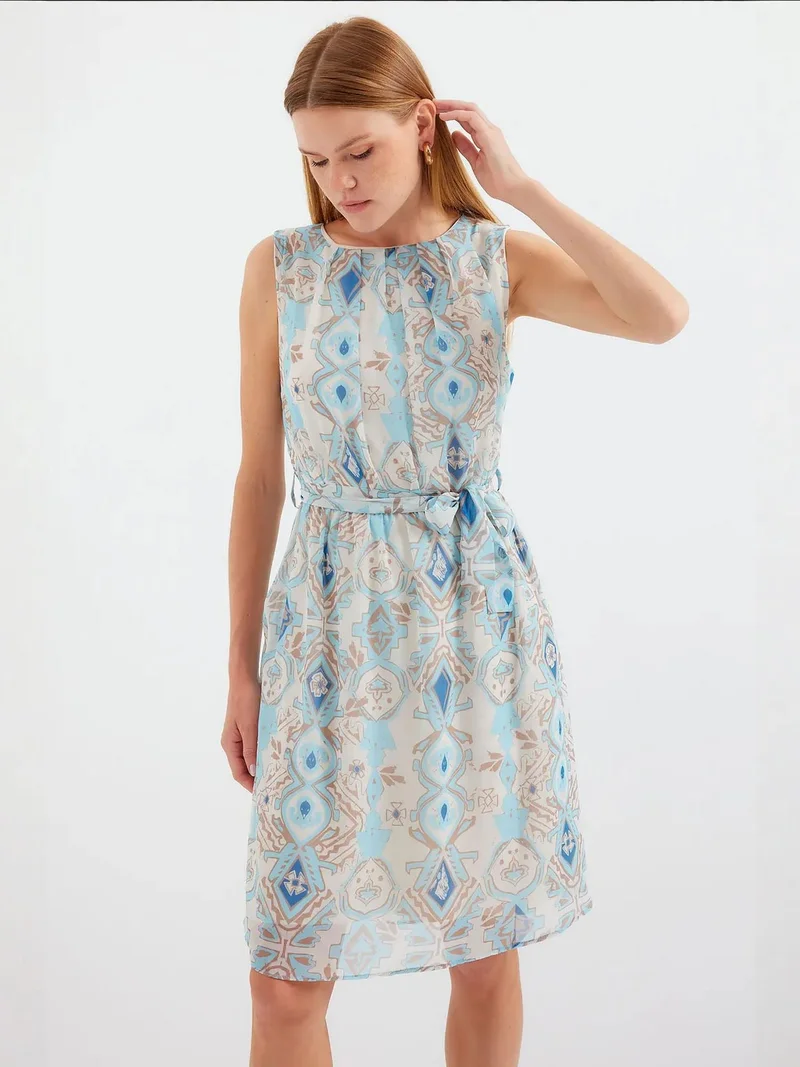 بيغ دارت فستان قصير  برباط وزينة فيونكة