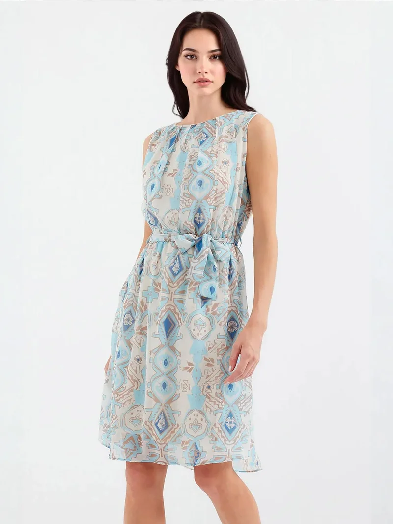 بيغ دارت فستان قصير  برباط وزينة فيونكة