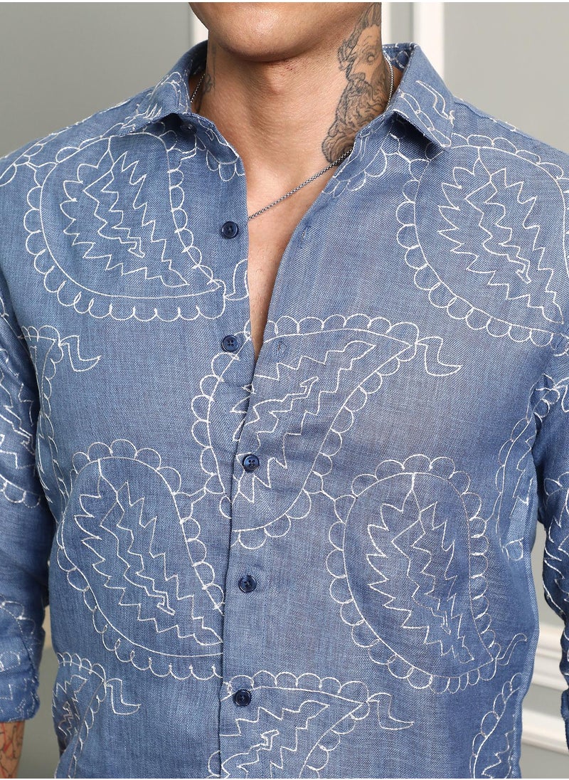 Paisley-Lined Shirt - pzsku/ZBA2016F7BFF80479E4EEZ/45/_/1741610067/1a3dab1f-508e-47ca-a628-29df3b584e8e