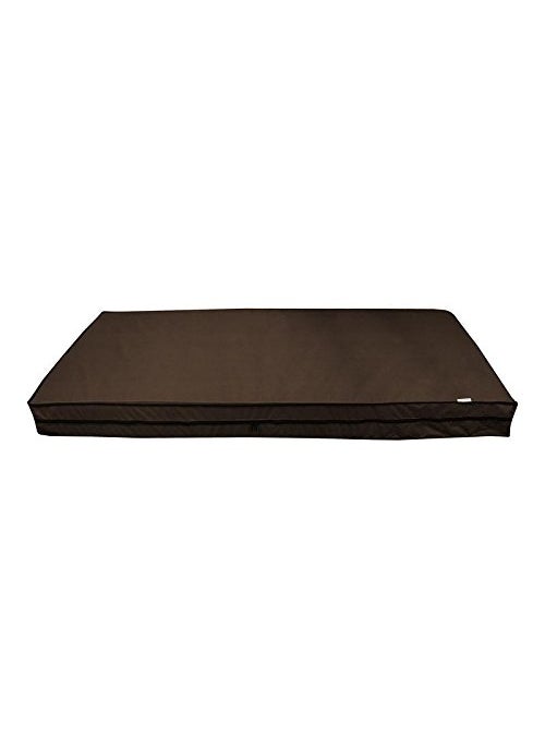 Lithara Lithara Small Twin Size Waterproof Zipper Mattress Protector 360 Complete Protection Cover Size 36 x 72 x 5 Inches Pack of 2 Brown 