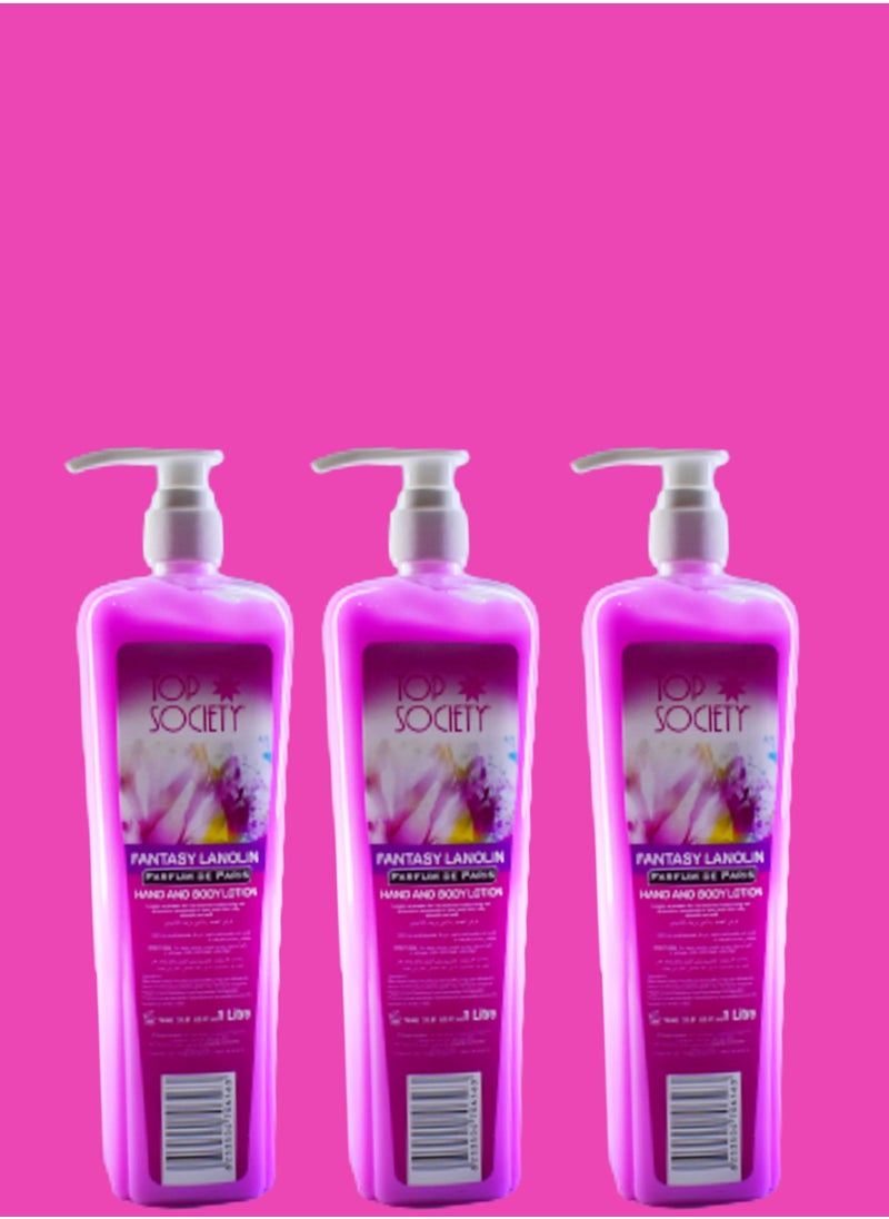 3 Pieces Fantasy Lanolin Hand And Body Lotion 1 Litre - pzsku/ZBA2047998BADA8E5F378Z/45/_/1671291129/44f1e956-679e-4dec-8cdd-001c9746eaf6