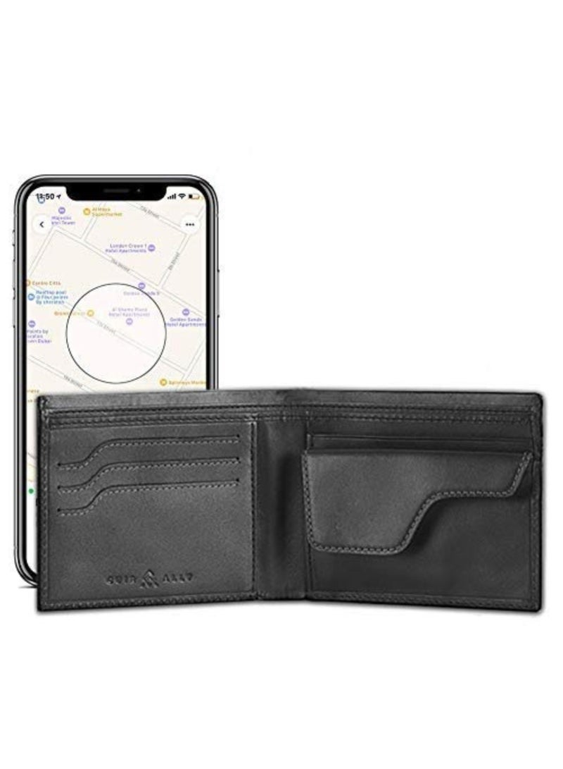 Cuir Ally Explorer Leather Wallet  Anti Lost Electronic Smart Tech - Image 1