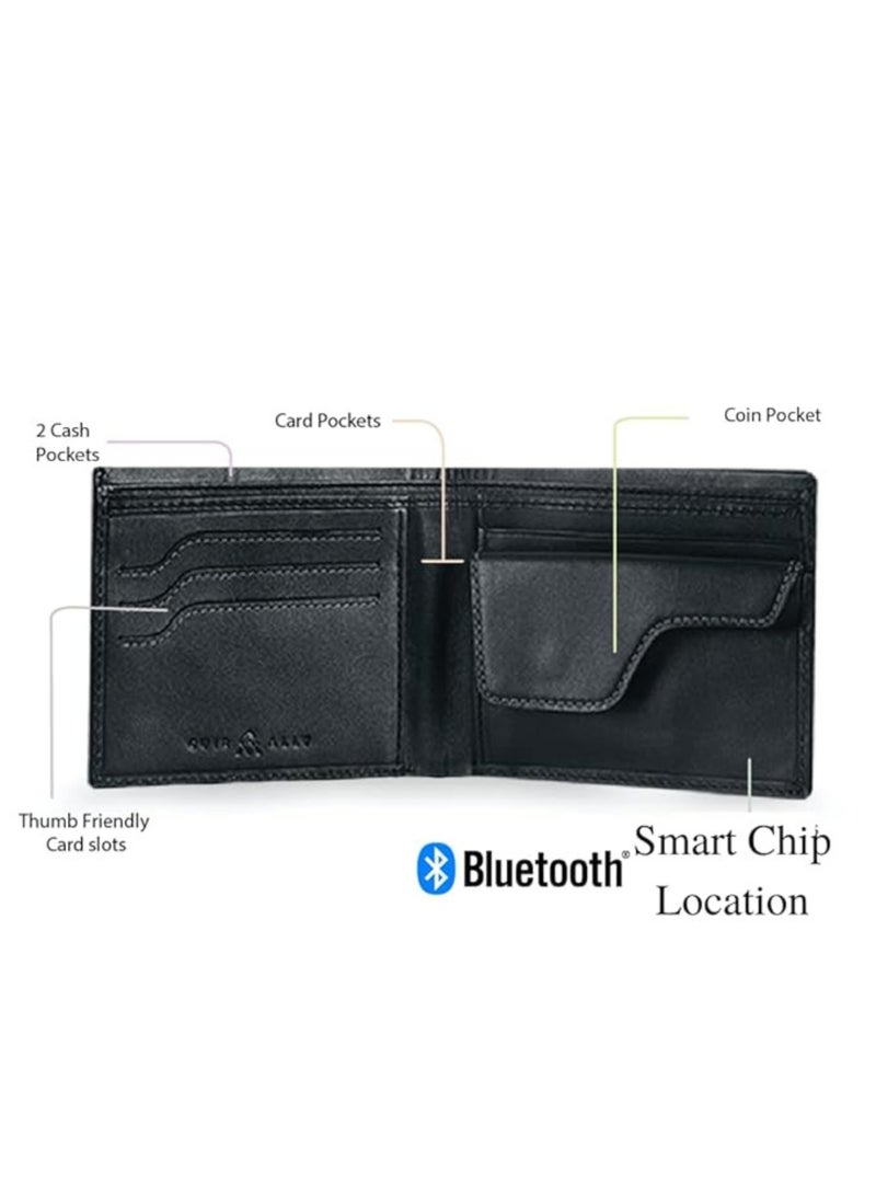 Cuir Ally Explorer Leather Wallet  Anti Lost Electronic Smart Tech - Image 3