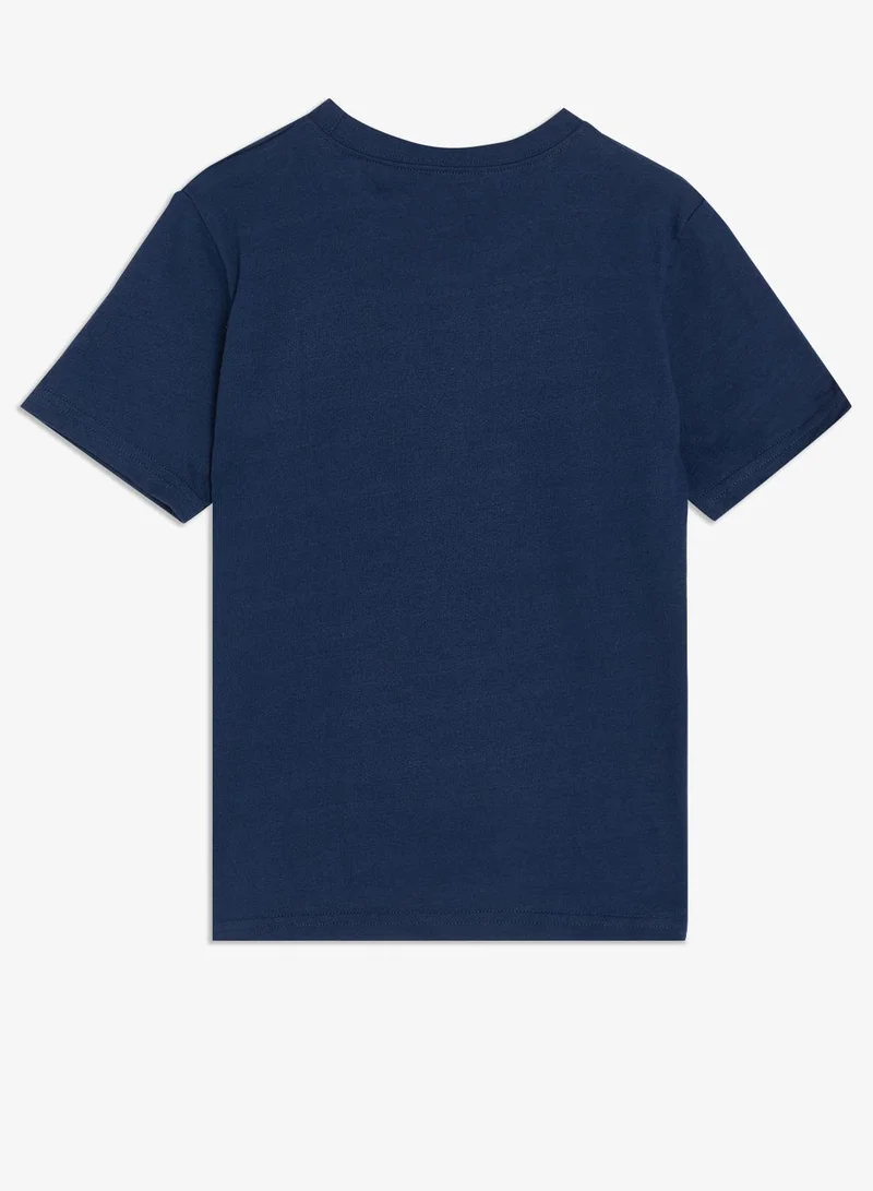 Pinata  Boat Embroidered Tshirt and Shorts Set for Men | Best Price UAE